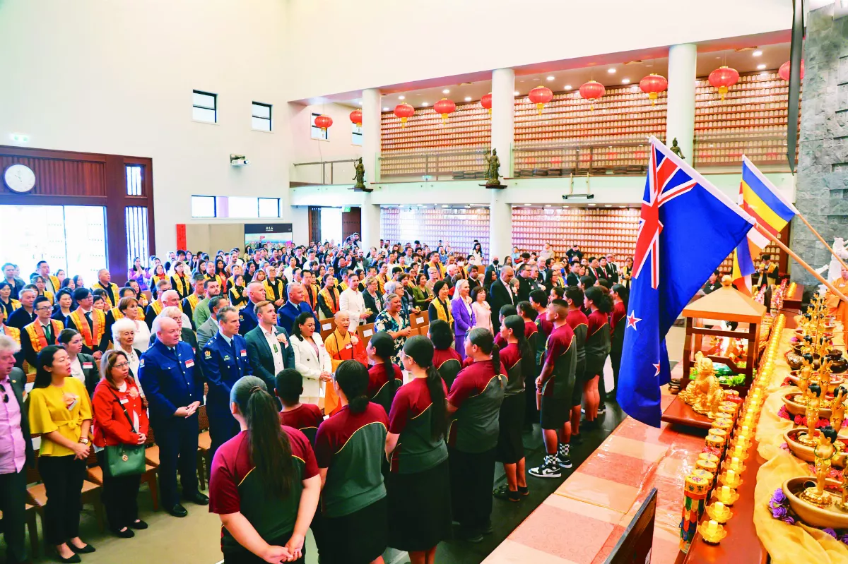 紐國北島佛光山慶佛誕 多元宗教齊聲祝禱和平