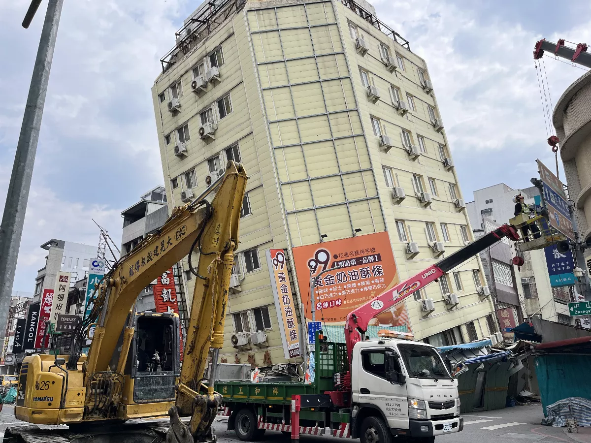 花蓮4棟建物被震倒塌含3件紅單戶 縣府重啟通報評估