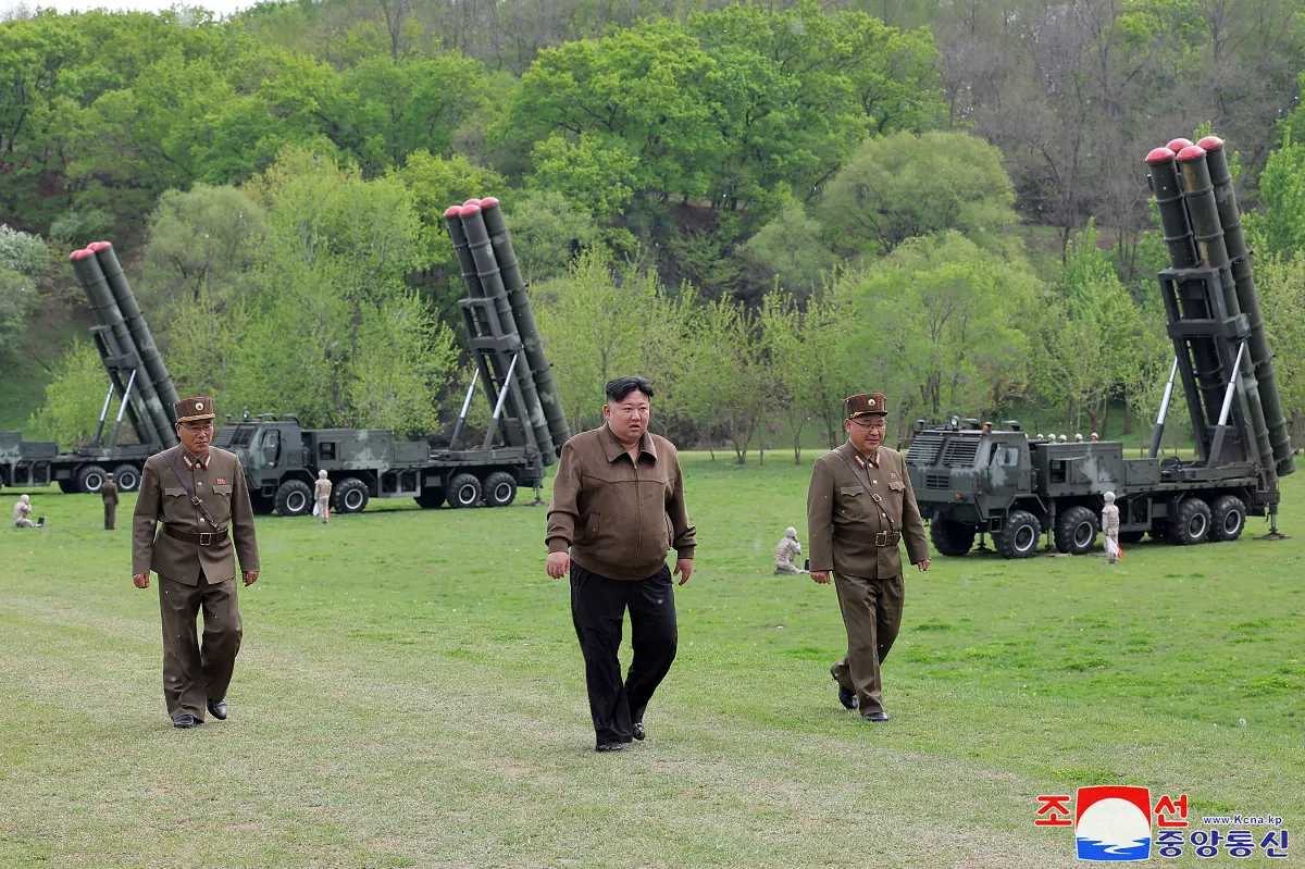 回應美韓軍事威脅 金正恩視察核反擊戰術訓練