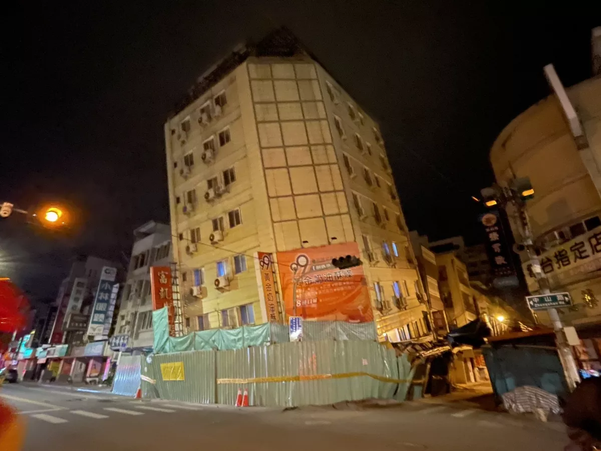 台灣一整晚地牛翻身逾80次 遊客：以為自己頭昏