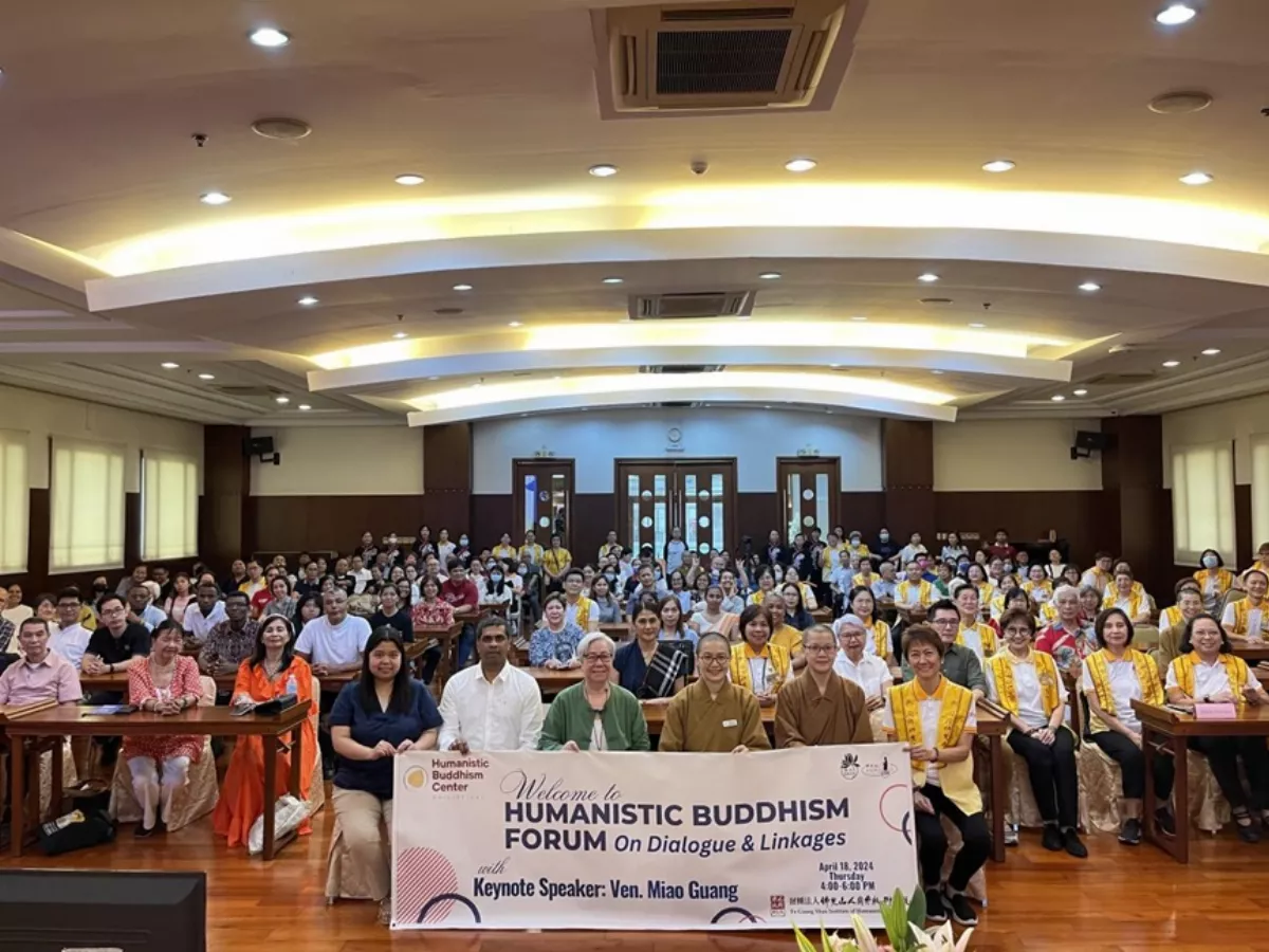 Humanistic Buddhism Forum on Dialogue and Linkages