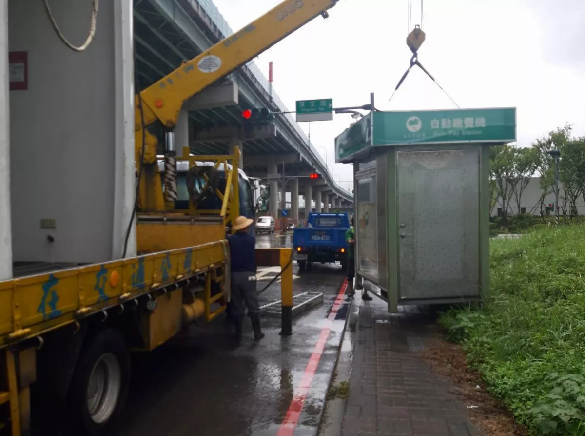 高灘處開放防汛簡訊 早知豪雨做準備
