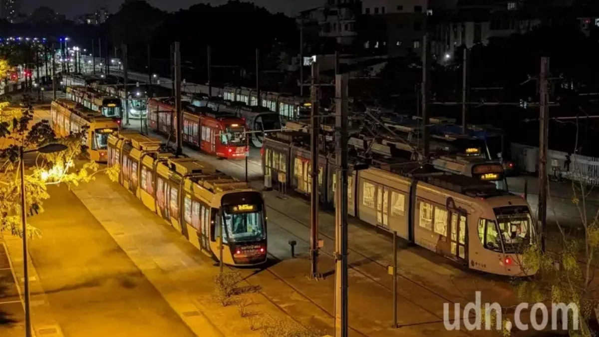 輕軌採購新車停哪？ 捷運局：有空間可擴建