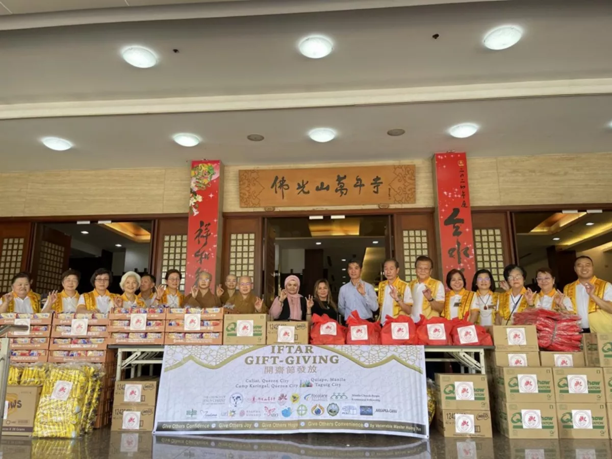 FGS Mabuhay Temple and BLIA Organized Iftar Giving Ceremony