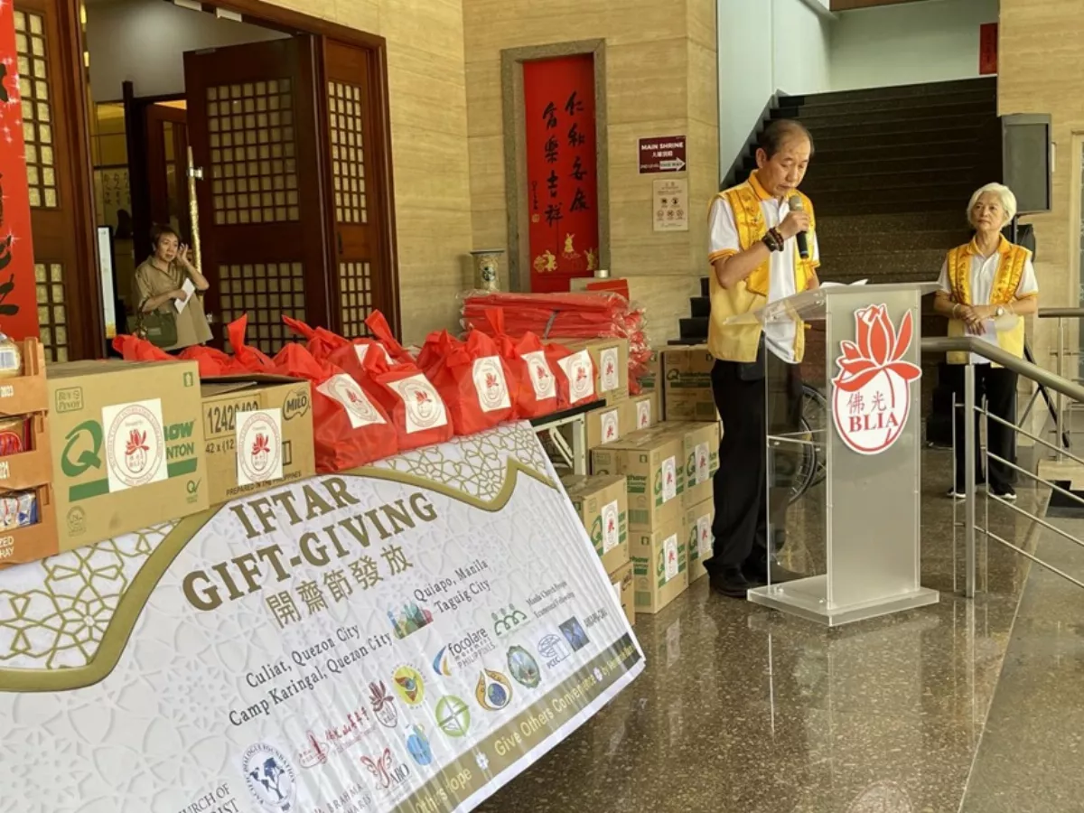 FGS Mabuhay Temple and BLIA Organized Iftar Giving Ceremony
