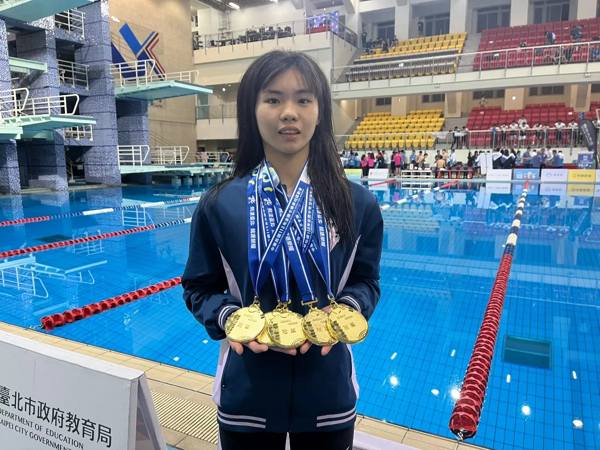 全中運／國一游出5金1銀 新泰林芷妍最豐收