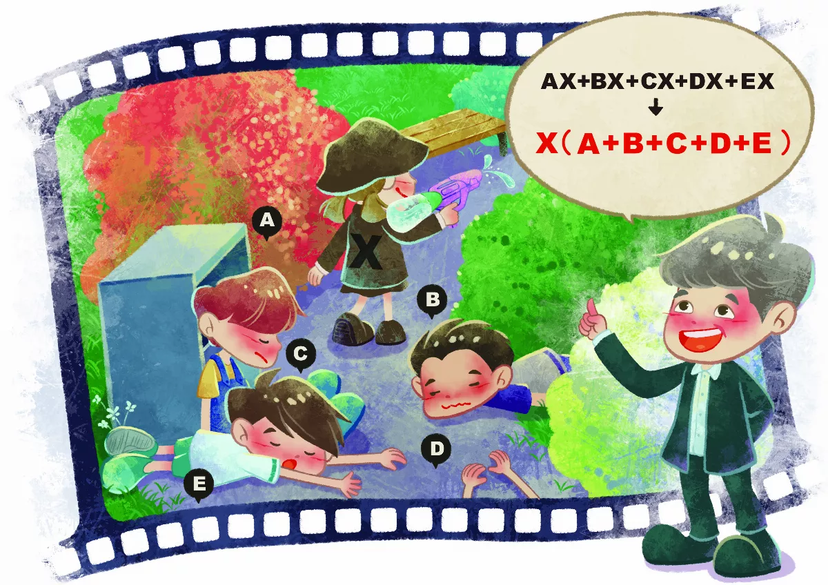 北野武創意 因式分解應用