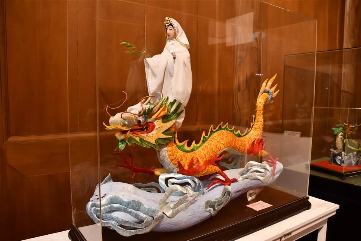 十指春風繡乾坤  許陳春展出立體繡雕