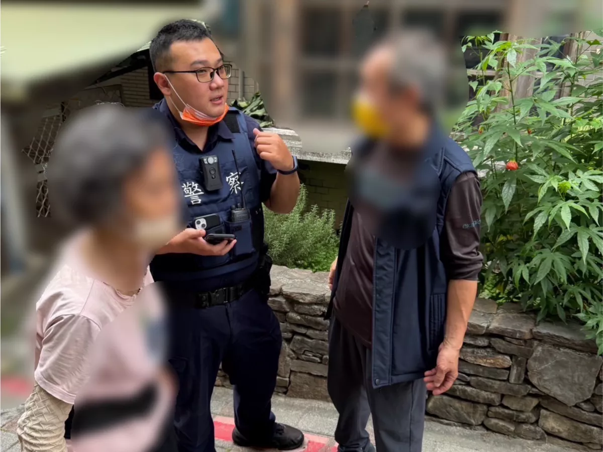 暖警助迷路失智老婦返家 籲申請預防走失手鍊