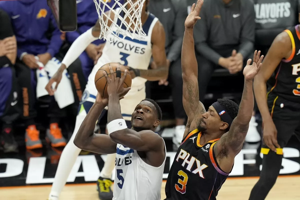NBA／愛德華轟40分率隊橫掃太陽 灰狼晉季後賽第二輪