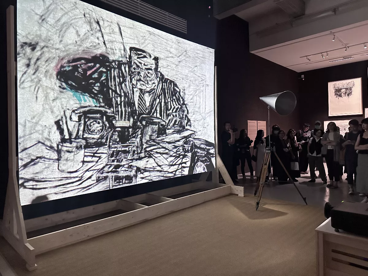 「威廉．肯特里奇」台灣首度個展　近百件作品描繪40年創作軌跡