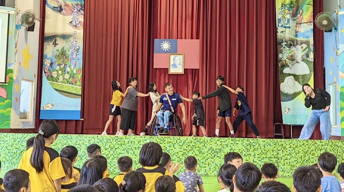 輪椅舞者　鄭自強：唯有堅定前行不能輸