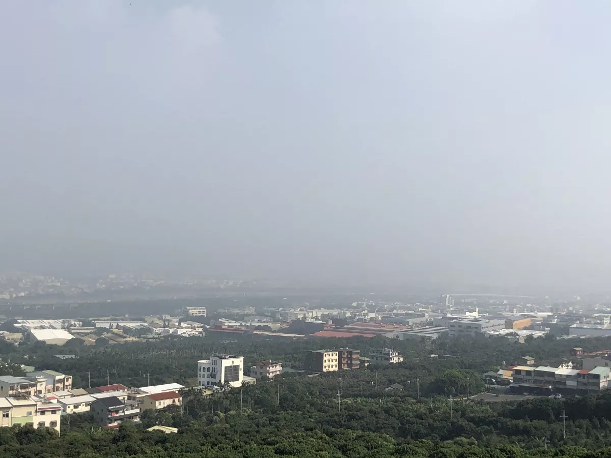 西半部擴散轉差 竹苗中部高屏空品亮橘燈