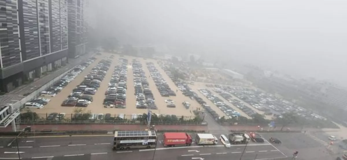 香港強降雨傳災情 將發出黑色暴雨警告