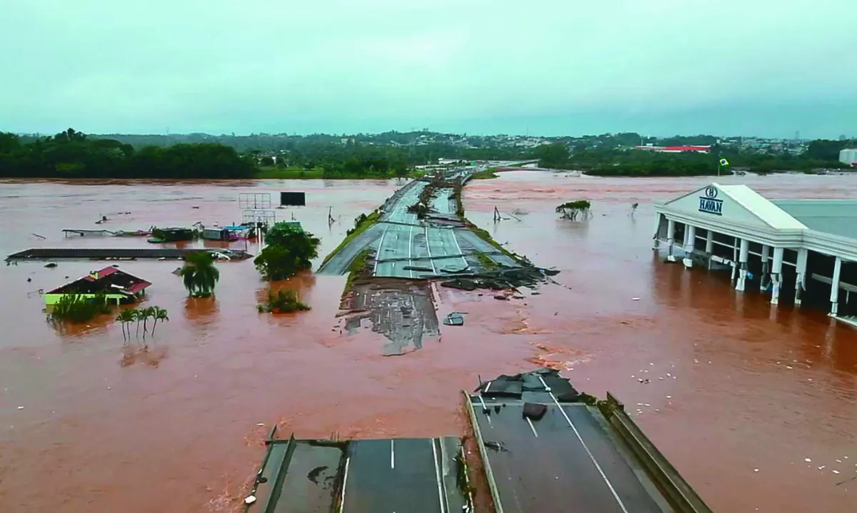 80年最慘 巴西南部洪災逾39死