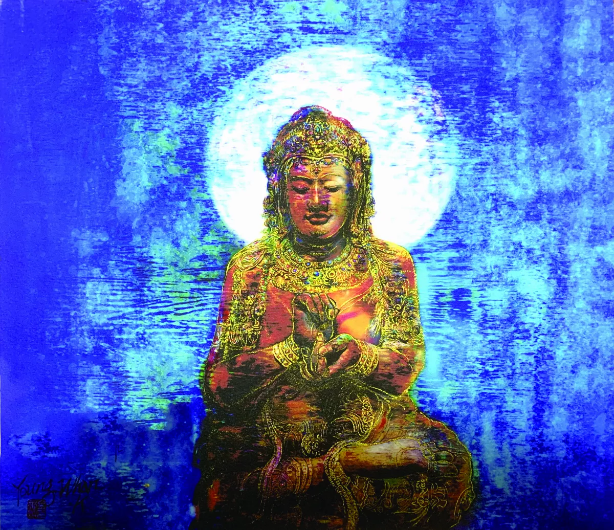 【慶祝2024國定佛誕節特展：金泳煥創作展】如是我聞
