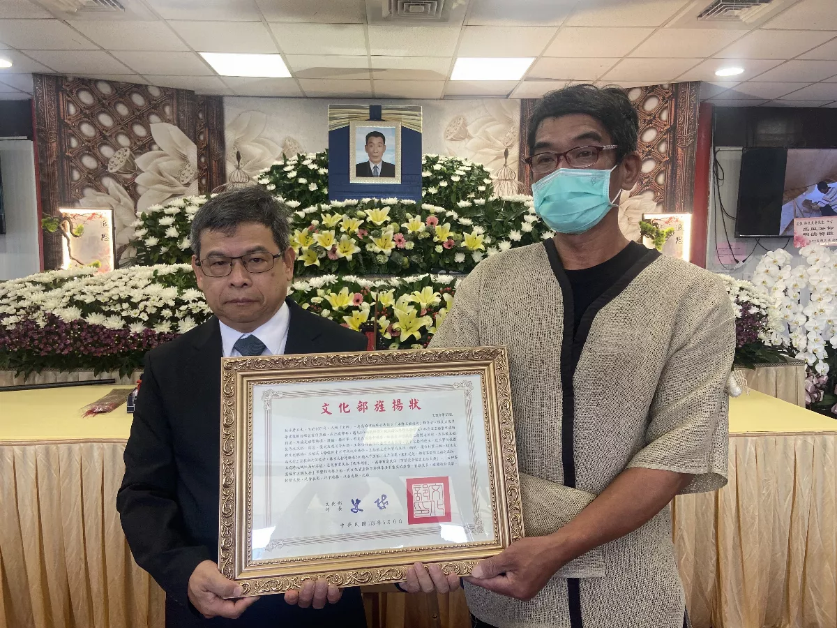 「木作王船技術」保存者林良太辭世 文化部頒贈旌揚狀