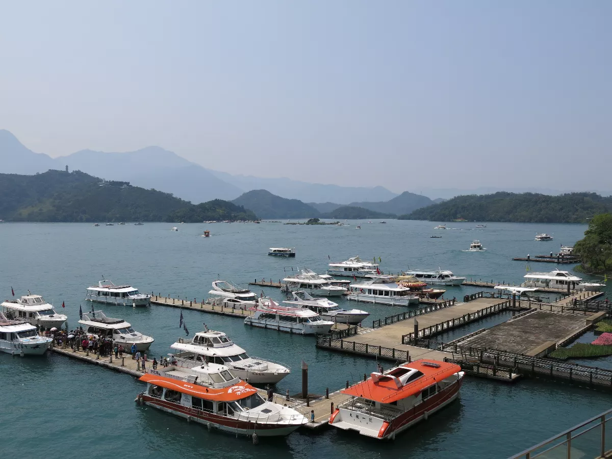 日月潭撐過枯水期 各碼頭恢復正常遊憩服務