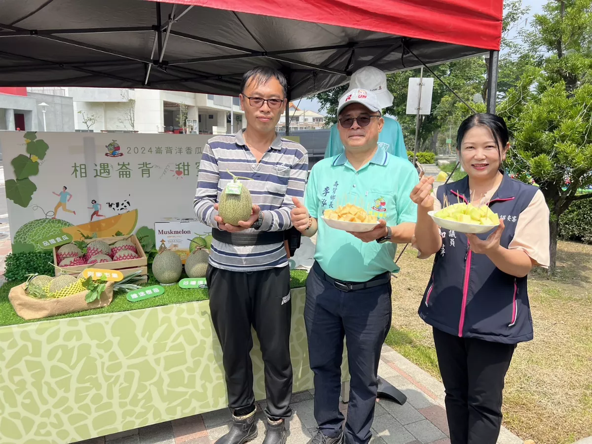 5月11日崙背洋香瓜節 開放免費品嘗「卡蜜拉」