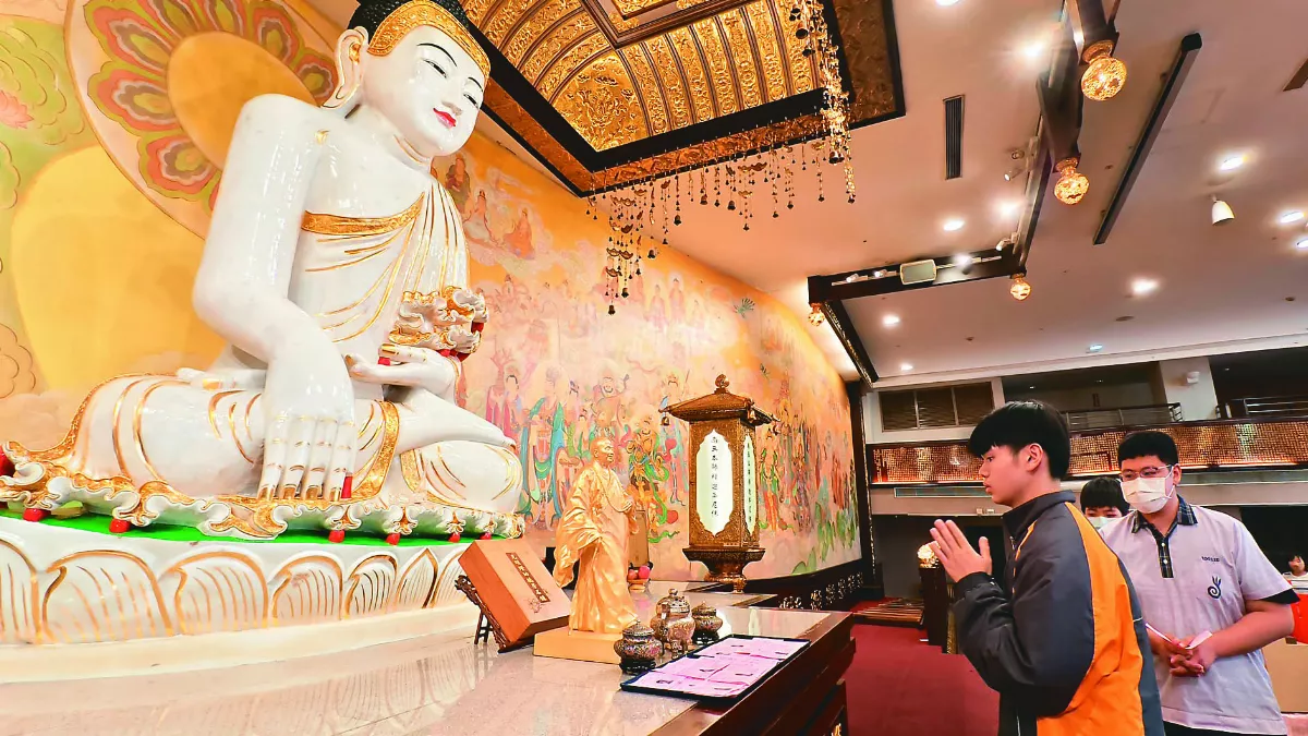 蘭陽別院為考生祈福  護佑身心