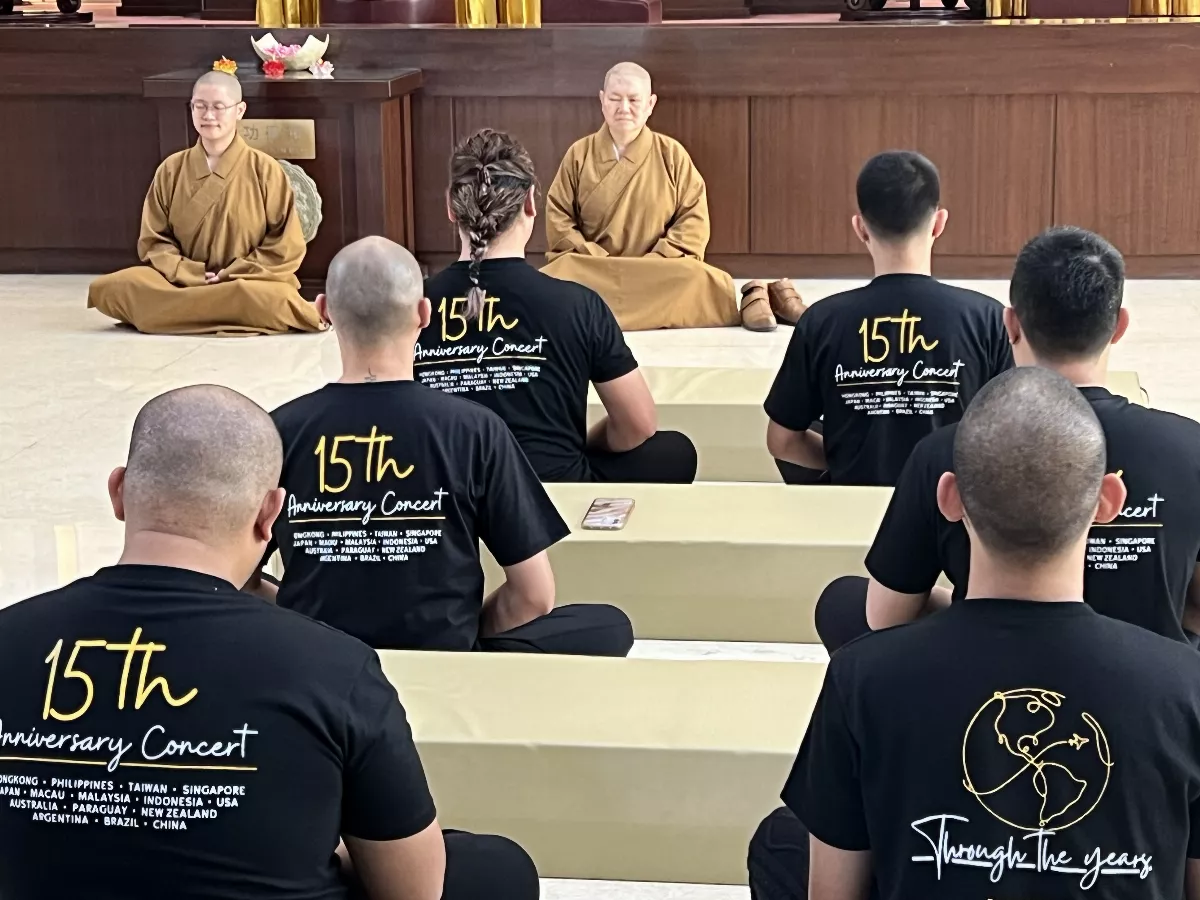 Actors of the Siddhartha Musical Participated in a Buddhist Thought Course to Boost Their Performance Confidence