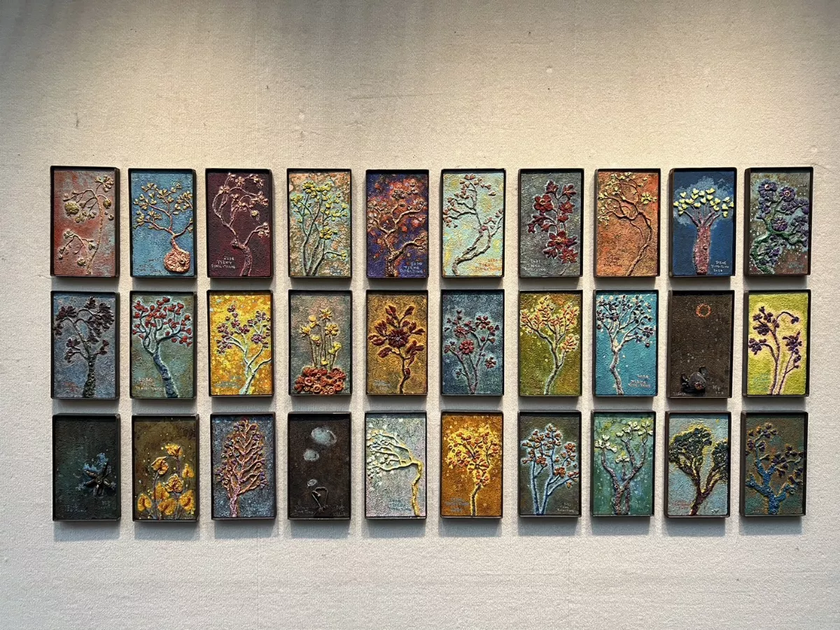 曾英棟描繪生命之樹  展現自然「生生不息」能量循環