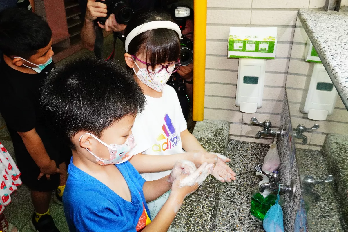 腸病毒持續增溫  國教署提醒正確洗手步驟