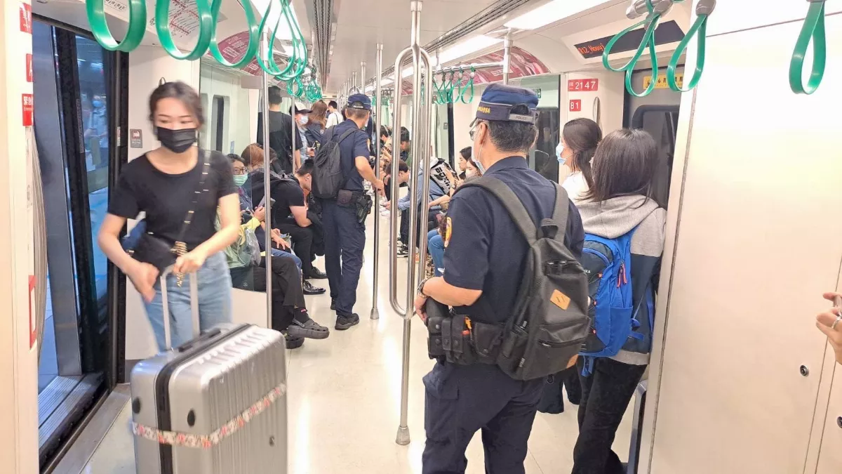 保護乘客安全　高捷、輕軌警勤走動式巡邏加密