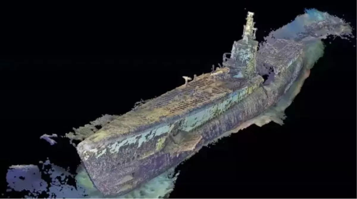 二戰傳奇潛艦「哈德號」殘骸 在菲律賓呂宋島海域尋獲