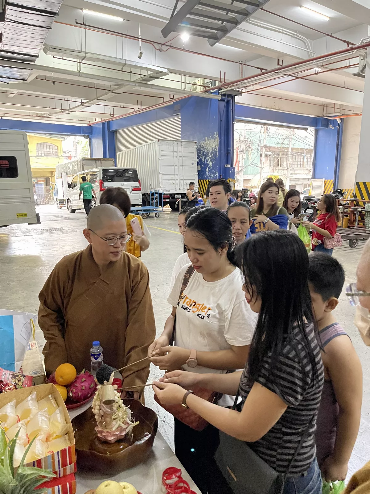 Manila Binondo Sun Tower Warehouse Buddha Bathing Ceremony Blessed by Fo Guang Shan