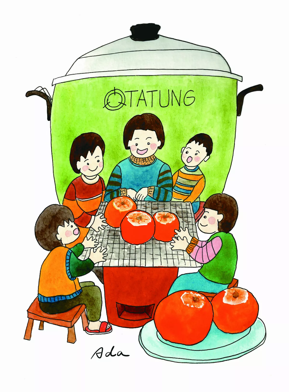 【兒時回憶】烤橘子的滋味