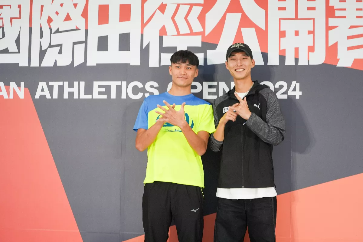 田徑／和跳高偶像禹相赫相見 葉柏廷心臟爆擊