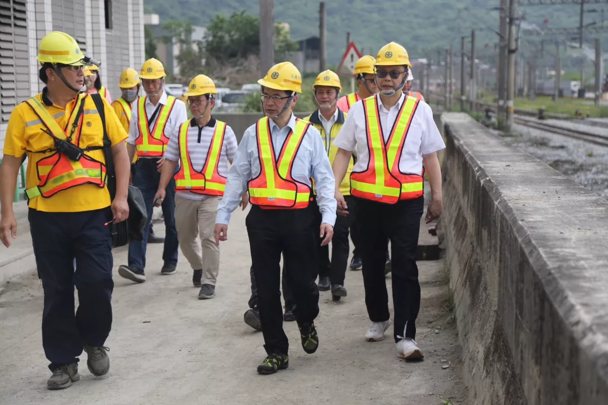 李孟諺視察花蓮鐵公路 指示研擬短期提升聯外交通安全作法