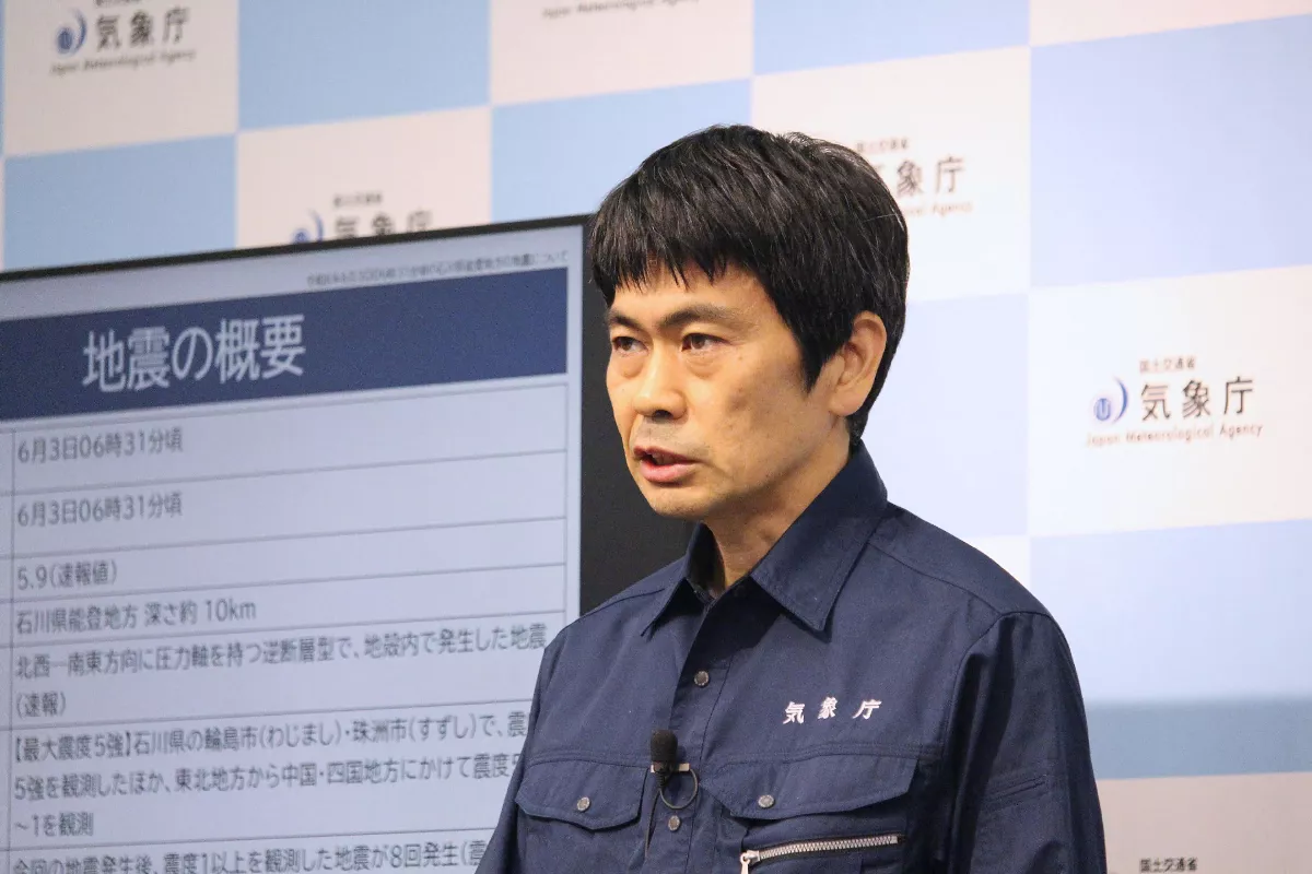 日本能登半島發生規模5.9地震 專家籲未來3天防強震