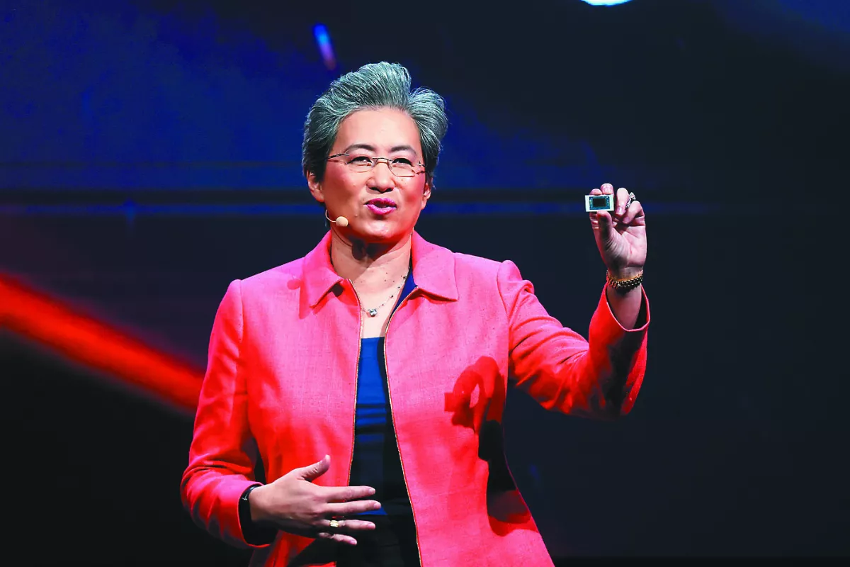 蘇姿丰秀新晶片 逾百款AI PC將上市