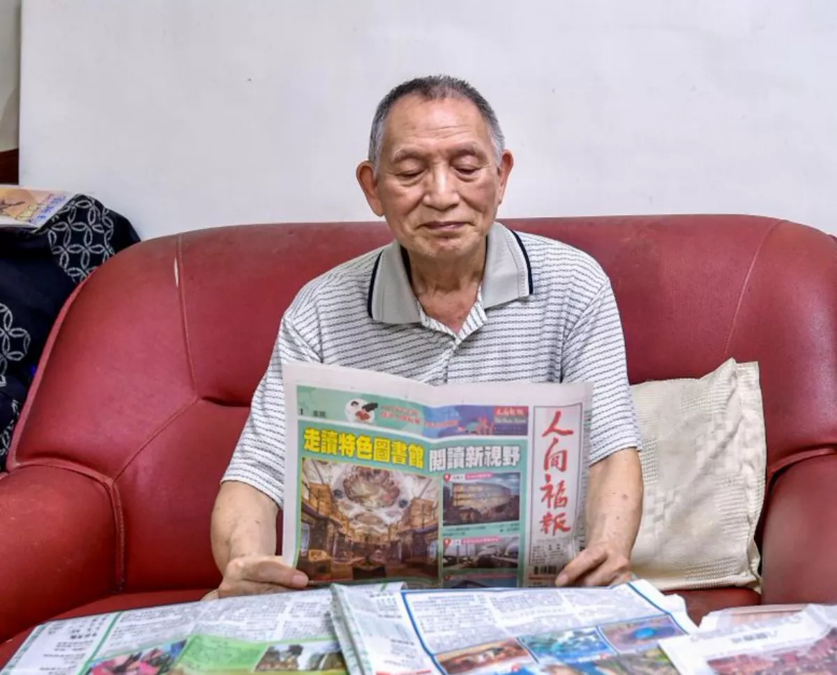 82歲讀者剪報17年 最愛《人間福報》