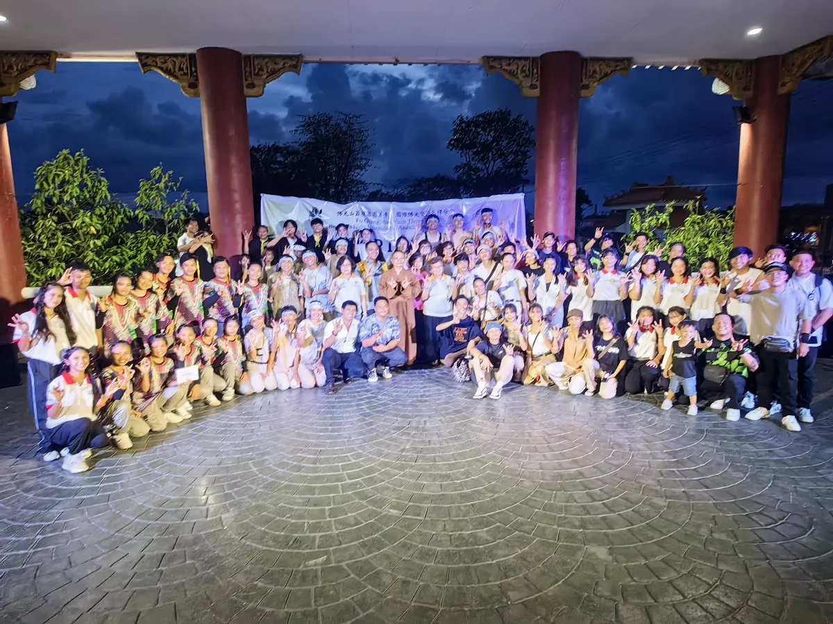 First Buddha Bathing Song Pop Dance Competition Successfully Held, Talisay Team Takes the Crown