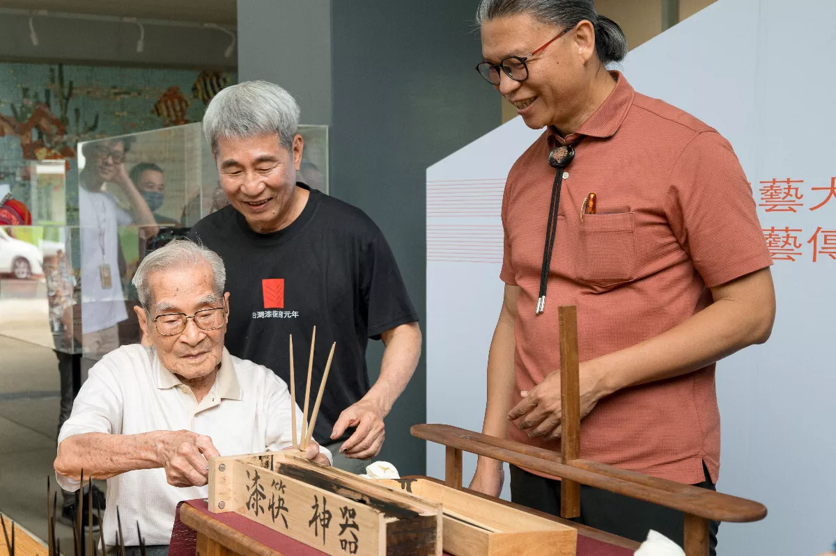 獻藝傳心！7工藝大師攜學生示範共演 傳承工藝精神
