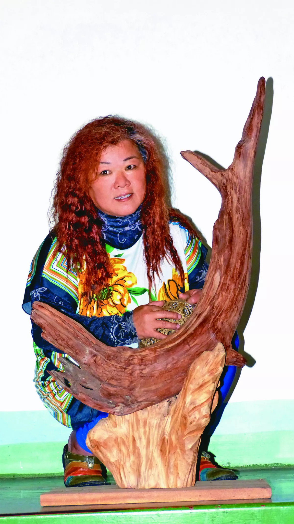 趙梅色 多才多藝的山中奇女子