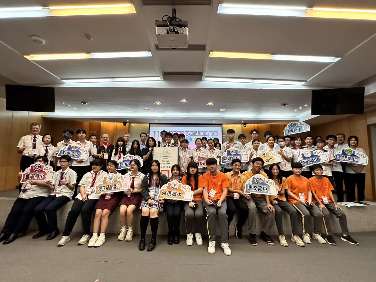 培養高中生自主學習精神  優學成果博覽會台中登場