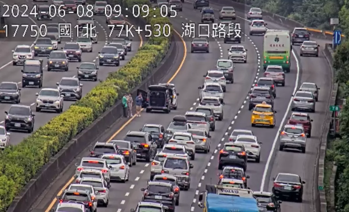 國道下午9處重點壅塞路段 國5南向下午5點後再出發