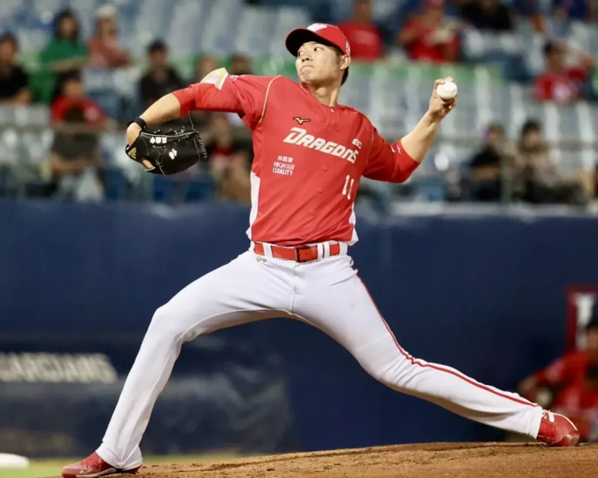 中職／王維中6局好投壓制 龍隊中斷悍將3連勝