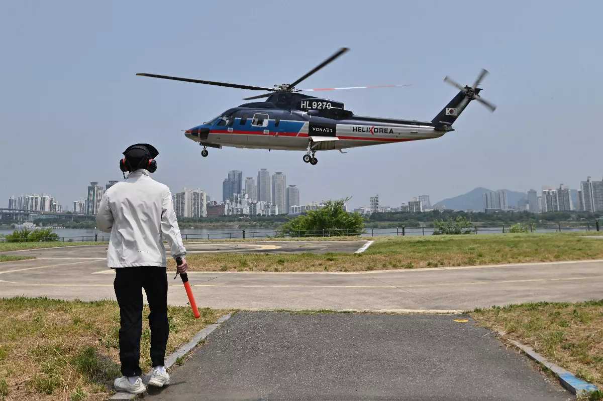 南韓空中計程車起飛 首爾到機場只需20分鐘