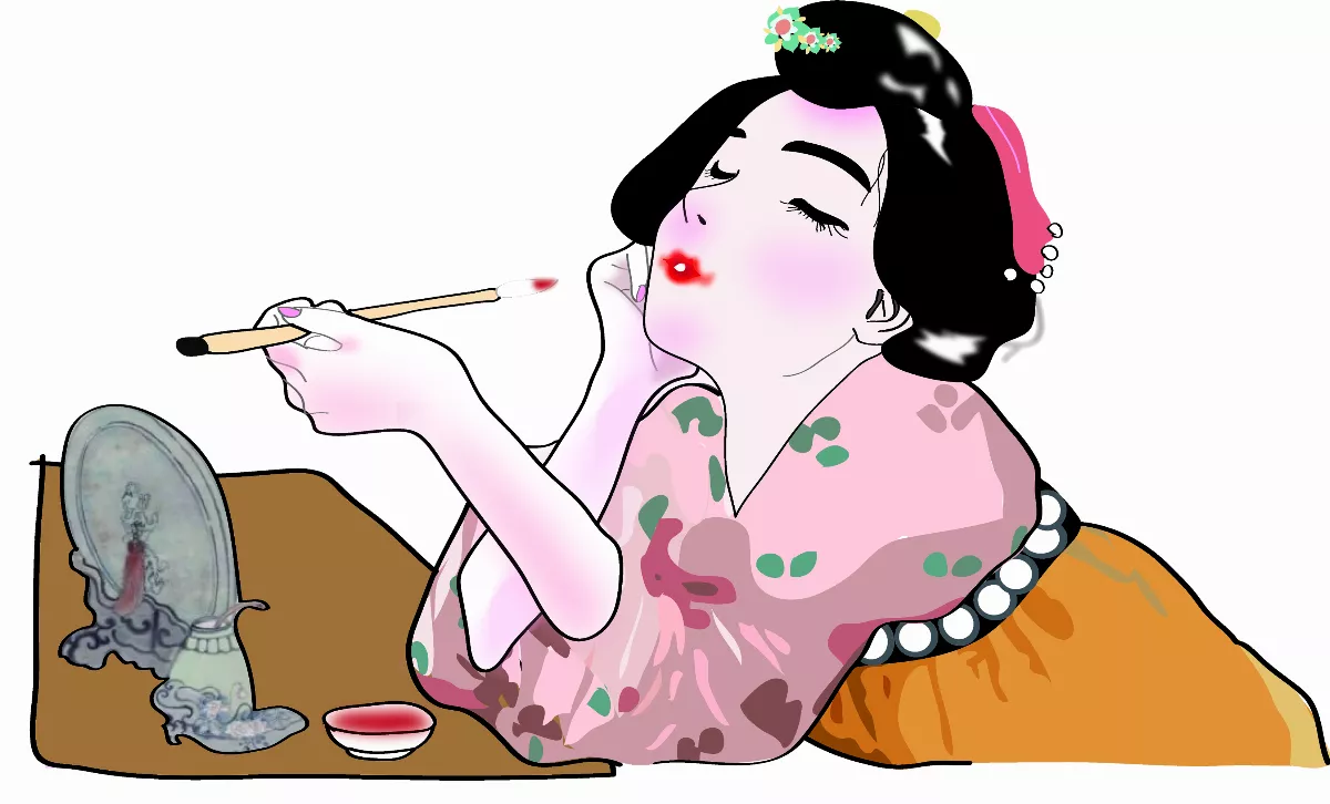 古人用什麼化妝？