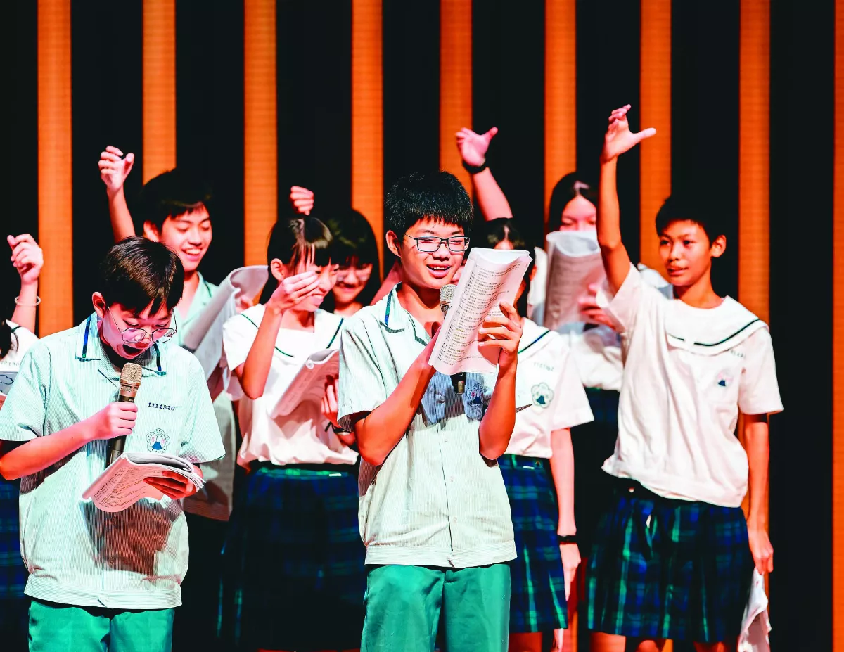 劇場藝術體驗 師生同台讀劇