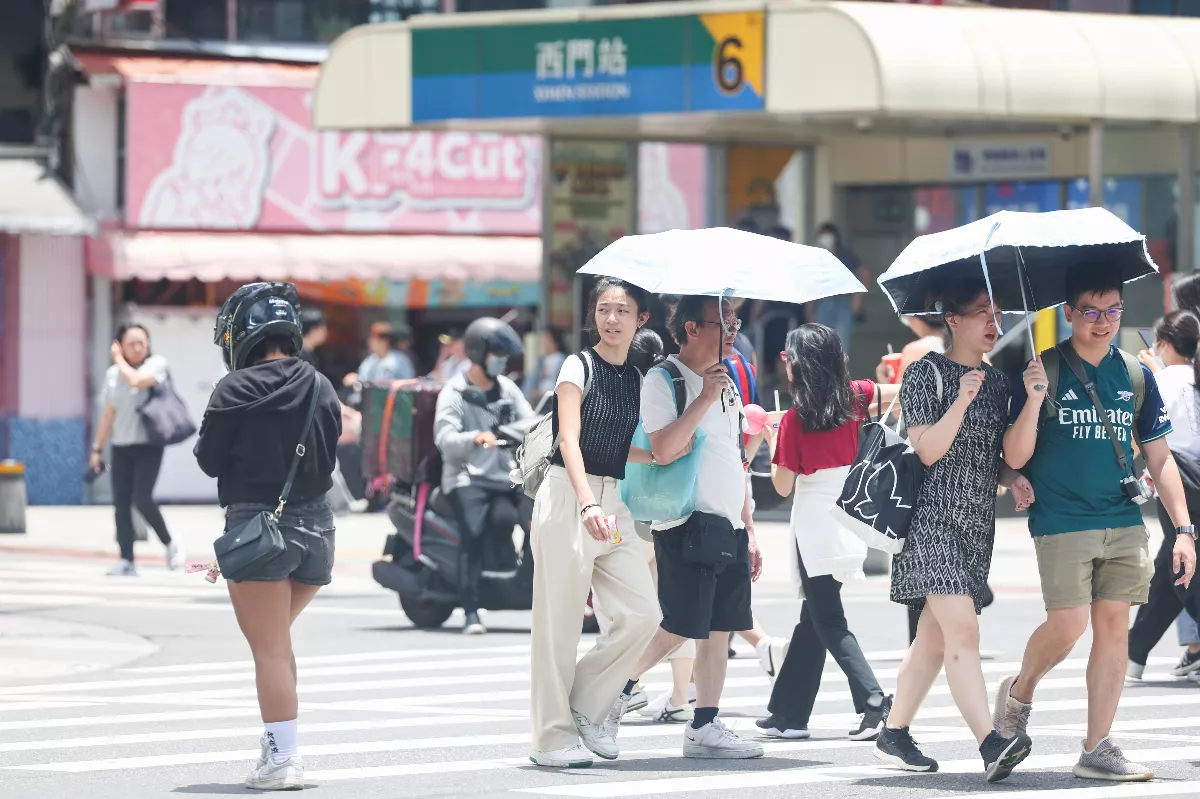 明2地區飆36度高溫 下周各地防午後雷陣雨