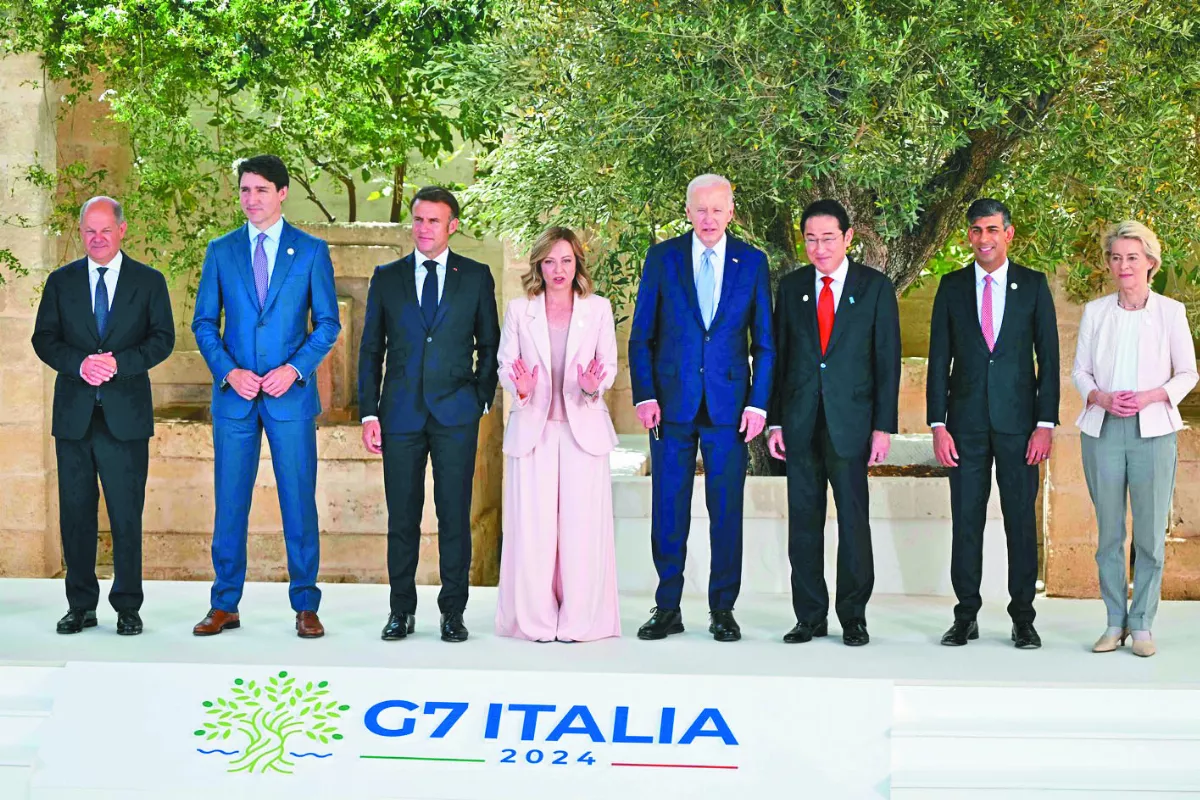 G7峰會登場 聚焦增援烏克蘭