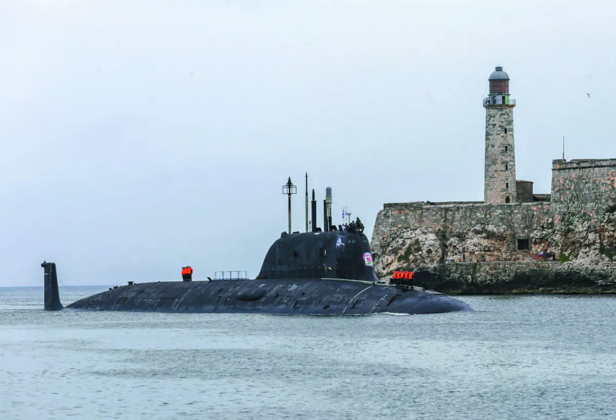 俄核潛訪古巴 美：不構成威脅