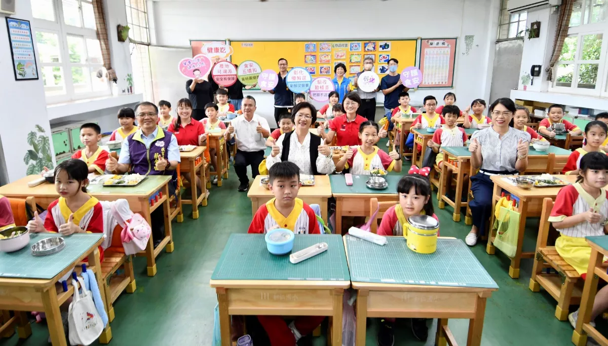 台灣學校午餐大賽  原斗國中小多蔬飲食獲國際評審獎