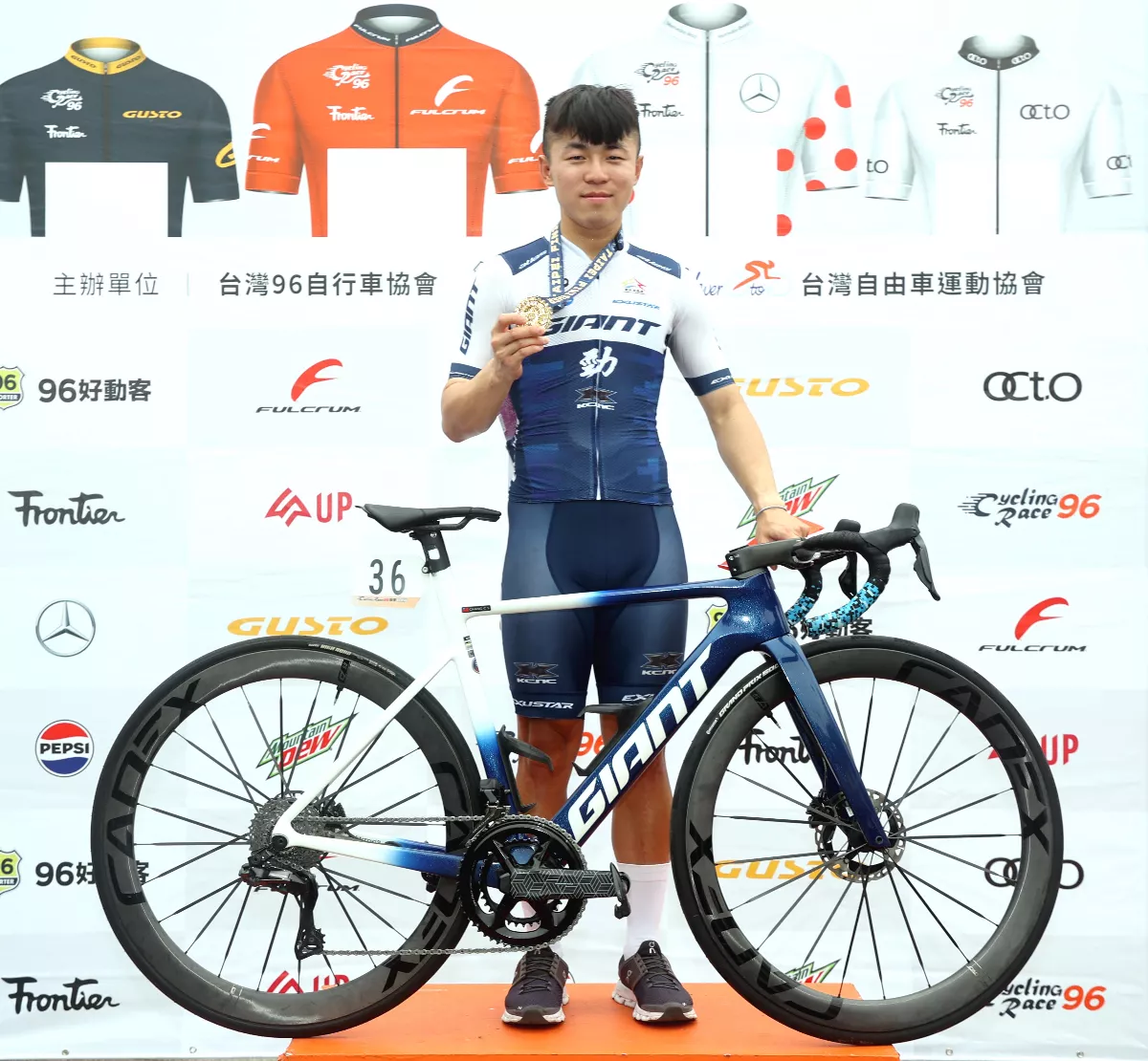 自由車／96聯賽台北站 亞運車手雙雙登頂